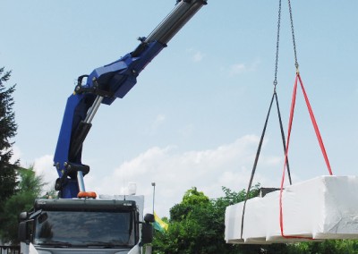 Location de grue mobile télescopique à Montréal - Lecavalier Transfert inc. à Montréal