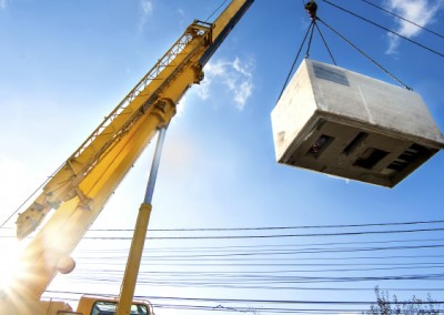 Location de grue mobile télescopique à Montréal et environs - Lecavalier Transfert inc. à Montréal