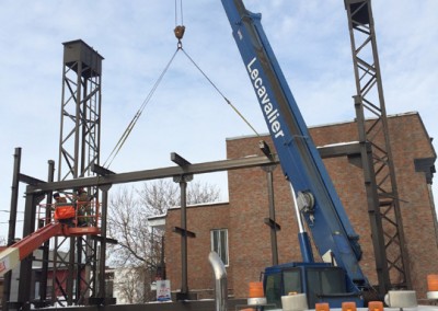 Location de grue mobile télescopique à Montréal - Lecavalier Transfert inc. à Montréal